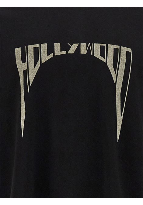 t-shirt jumbo uomo nera RICK OWENS DRKSHDW | DU01E3274 RIGEP20908